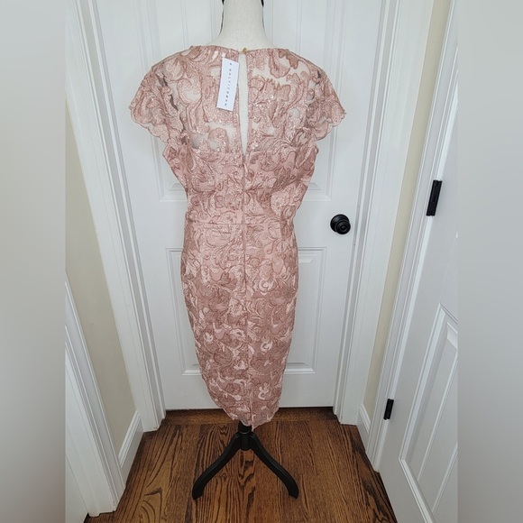 Baltic Born - Soieblu Elegant Lace Dress in Pink - Picture 6 of 10